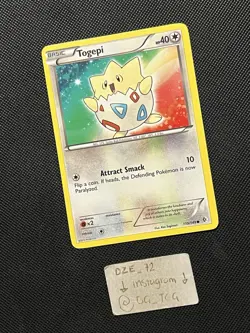 Pokemon B&W Boundaries Crossed - Togepi - Non Holo Common - 110/149 - NM - Image 3