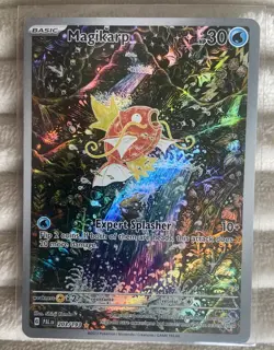 Pokemon TCG - Magikarp Holo Alternative Art IR Paldea Evolved 203/193 NM - Image 1