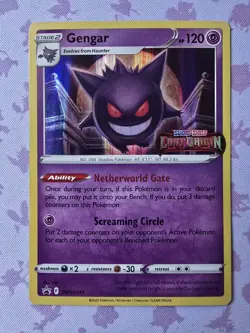 Pokemon GENGAR SWSH241 Stamped Prerelease Promo Sword & Shield Lost Origin NM-M - Image 1