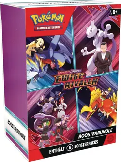 Pokemon Ewige Rivalen Booster Bundle 6 Booster Packs - NEU/OVP/Handler ✅ - Image 1