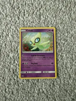 Pokemon - Celebi SM224 & Victini SM225 - SM Cosmic Eclipse Black Star Promos - Image 3