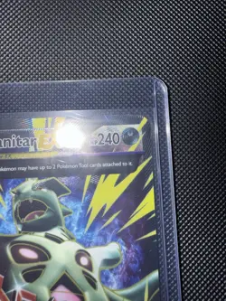 Pokemon M Tyranitar EX 92/98 XY Ancient Origins Mega Full Art Ultra Rare Holo MP - Image 3