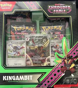 Pokemon TCG: Scarlet & Violet-Shrouded Fable Kingambit Illustration Collection - Image 1