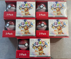 LOT OF 5 Pokemon Prismatic Elite Trainer Box + Poke Ball Sams Club Bundle SEALED - Image 1