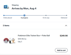 LOT OF 5 Pokemon Prismatic Elite Trainer Box + Poke Ball Sams Club Bundle SEALED - Image 4