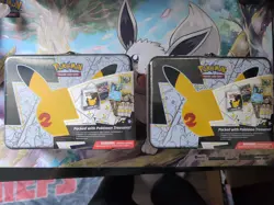 Pokemon Celebrations 25th Anniversary Collector’s Chest Lunch Box Tin Sealed x 2 820650809415 - Image 1