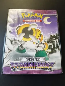 2008 Ultra Pro Pokemon Diaond & Pearl Stormfront Card Generation 4 Card Binder - Image 1