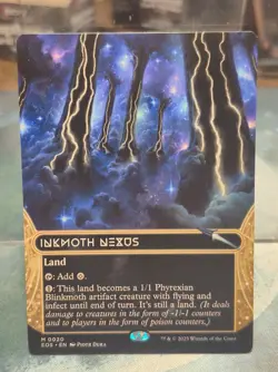 M 0020 Inkmoth Nexus STELLAR SIGHTS BORDERLESS Edge of Eternities MTG Card EOS - Image 1