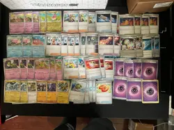 Pokemon TCG Slowking Box Full 60 Card Standard Deck W/sleeves And A Deck Box - Image 1