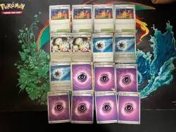 Pokemon TCG Slowking Box Full 60 Card Standard Deck W/sleeves And A Deck Box - Image 5