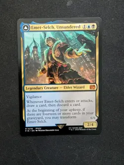 Emet-Selch, Unsundered Final Fantasy Magic the Gathering Card - Image 1