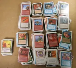 800 + Old White Border MTG Vintage Cards Bundle job lot magic the gathering - Image 1