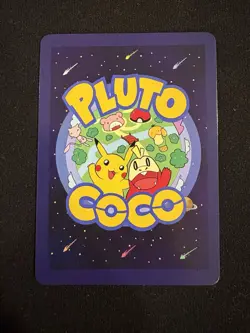 Pluto Coco #29 Blaziken By GameBoxTart Textured Holo Custom Pokemon Card Snorlax - Image 2