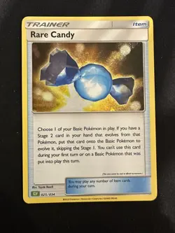 POKEMON TCG RARE CANDY 025/034 CLV POKEMON CARD GAME CLASSIC HOLO ENGLISH - Image 1