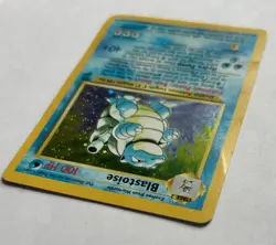 Pokemon TCG Blastoise Holo Rare Card 2/130 Base Set 2 - Creased - Image 5