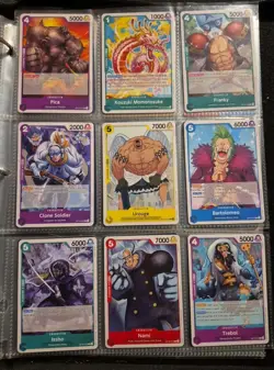 One Piece Bulk Card Lot -OP-10 - English Lot - No Duplicates- Holos Included - Image 2