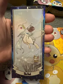 Pokemon Chinese Origin Collection Mew Tarot Card Ultra Rare - Image 3