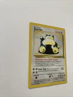 Snorlax 27/64 rare Pokemon card Excellent condition Jungle Set - Image 2