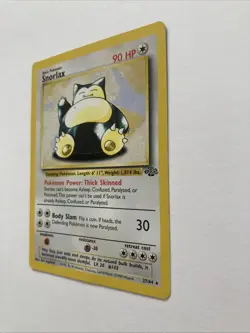 Snorlax 27/64 rare Pokemon card Excellent condition Jungle Set - Image 3