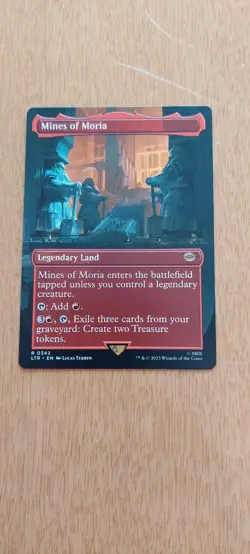 Mines of Moria (342) Rare Magic the Gathering card - Image 2