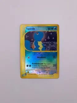 Pokemon Common Reverse Card : Squirtle 132/165 ( Expedition Base Set) - Image 4