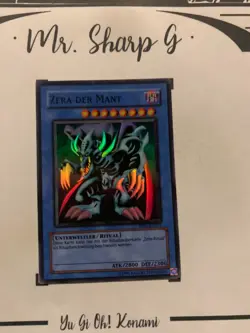 ZERA DER MANT - PP01-DE011 DEUTSCH Yu-Gi-Oh! CARD GAME SUPER RARE KONAMI HOLO - Image 2