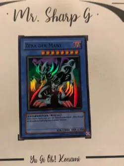 ZERA DER MANT - PP01-DE011 DEUTSCH Yu-Gi-Oh! CARD GAME SUPER RARE KONAMI HOLO - Image 3
