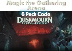 MTG ARENA CODE CARD PACKS - DUSKMOURN PRERELEASE - Image 1