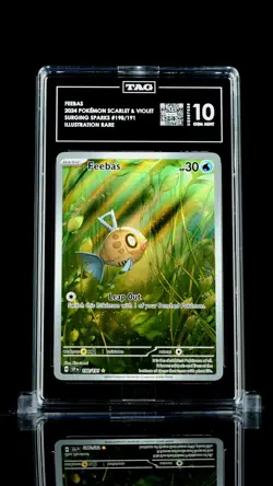 Pokemon Milotic EX #237 & Feebas #198 SV Surging Sparks - TAG 10 - GEM MINT - Image 2