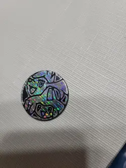 Shaymin and Jirachi Japanese Pokemon TCG Coin - Image 2