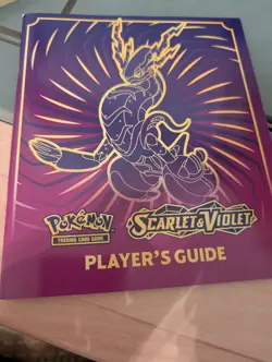 Scarlet & Violet base set Pokemon TCG Player's Guide new unused - Image 1