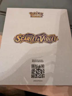 Scarlet & Violet base set Pokemon TCG Player's Guide new unused - Image 2