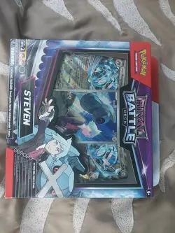 2025 Pokemon Rival Battle Deck Steven Beldum Metagross Illustration Rare TCG - Image 1