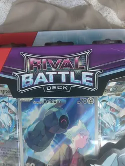 2025 Pokemon Rival Battle Deck Steven Beldum Metagross Illustration Rare TCG - Image 2