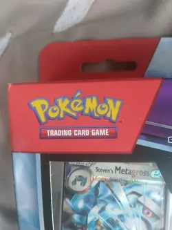 2025 Pokemon Rival Battle Deck Steven Beldum Metagross Illustration Rare TCG - Image 3