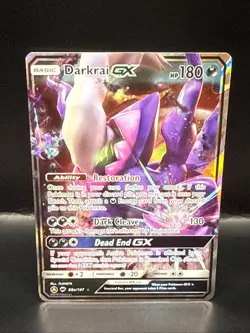 Pokemon TCG Darkrai GX 88a/147 Burning Shadows Alternate Art Promo - Image 1