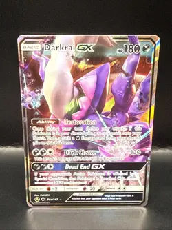 Pokemon TCG Darkrai GX 88a/147 Burning Shadows Alternate Art Promo - Image 2