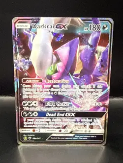 Pokemon TCG Darkrai GX 88a/147 Burning Shadows Alternate Art Promo - Image 1