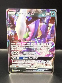 Pokemon TCG Darkrai GX 88a/147 Burning Shadows Alternate Art Promo - Image 2