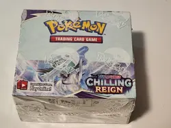 Pokemon Chilling Reign Factory Sealed Booster Box - Image 1