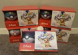Sam’s Club Pokemon Prismatic ETB And Pokeball Bundle - Lot Of 5 - Sealed - Image 1