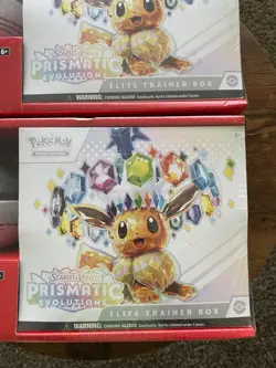 Sam’s Club Pokemon Prismatic ETB And Pokeball Bundle - Lot Of 5 - Sealed - Image 3