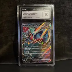 CGC 10 Roaring Moon ex 054/066 RR Ancient Roar sv4K Pokemon Card (slab damage) - Image 1