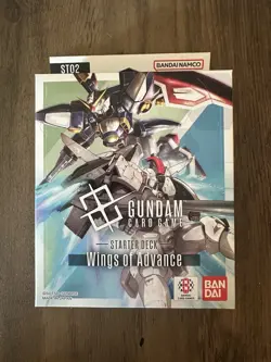 Gundam Card Game Starter Deck - Wings of Advance (ST02) - English - NEW SEALED - Image 1