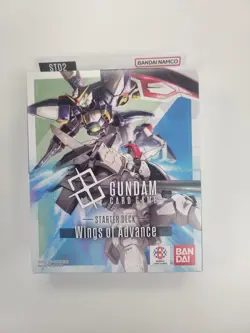 Gundam Card Game Starter Deck - Wings of Advance (ST02) - English - NEW SEALED - Image 1