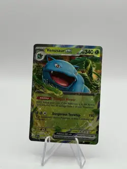 Venusaur ex 003/165 Holo Shiny Pokemon Card Scarlet & Violet 151 2023 NEAR MINT - Image 1