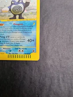 Pokemon TCG Expedition Base Set Poliwrath Holo Rare Card 24/165 French - Image 3