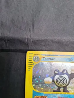 Pokemon TCG Expedition Base Set Poliwrath Holo Rare Card 24/165 French - Image 5