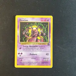 Pokemon Promo Black Star Wotc Vintage 1999-2000 #14 MEWTWO - Image 1