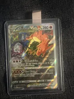 Pokemon TCG Charizard Vstar Sword & Shield Swsh262 Holo Promo - Image 1